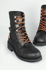 Deri Rahat Comfort Syh Cilt Unisex Bot 0078 Unisex Günlük Confort Bot Harley Davıdson 2800055