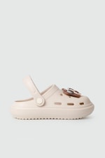 Ekru Çocuk Terlik TWİNGO 755 Çocuk Crocs Terlik Twingo TWİNGO 25Y 755 EMOJİLİ FLT