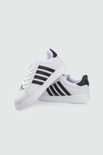 Erkek Spor Ayakkabı Beyaz Siyah Erkek Günlük Sneaker WİPPER 035 Erkek Sneaker Wipper WİPPER 035 CİLT MER SPOR