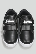Esnek Taban Batman Baskılı Cırtlı Sneaker Siyah Beyaz Çocuk Spor Ayakkabı BATMAN Çocuk Sneaker Beınsteps Beinsteps Batman 22y