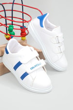 Esnek Taban Cırtlı Beyaz Sax Çocuk Spor Ayakkabı BEROLLI Çocuk Sneaker Beınsteps Beinsteps Berolli 22y