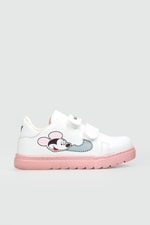Esnek Taban Mickey Baskılı Cırtlı Sneaker Byz Pembe Çocuk Spor Ayakkabı MİCKEY Çocuk Sneaker Beınsteps Beinsteps Mickey 22Y