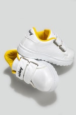 Esnek Taban Mickey Baskılı Cırtlı Sneaker Byz Sarı Çocuk Spor Ayakkabı MİCKEY Çocuk Sneaker Beınsteps Beinsteps Mickey 22Y