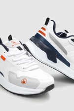 Günlük Bağcıklı Beyaz Laci Unisex Spor Ayakkabı 2019 Unisex Günlük Spor Ayakkabı Jamper MC JAMPER 2019 UNİSEX SPOR 22K