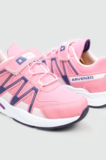 Günlük Bağcıklı Cırtlı Pembe Çocuk Spor Ayakkabı 715 Çocuk Günlük Spor Ayakkabı Arvenzo ARVENTO 715 SPOR 22K