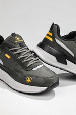 Günlük Bağcıklı Haki Sarı Unisex Spor Ayakkabı 2019 Unisex Günlük Spor Ayakkabı Jamper MC JAMPER 2019 UNİSEX SPOR 22K