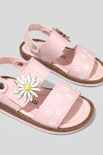 Günlük Cırt Cırtlı Pembe Çocuk Sandalet K-32 Çocuk Sandalet Wendy WENDY K-32 BEBE SANDALET
