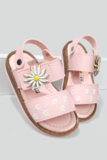 Günlük Cırt Cırtlı Pembe Çocuk Sandalet K-32 Çocuk Sandalet Wendy WENDY K-32 BEBE SANDALET