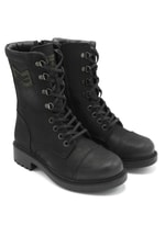 Günlük Deri Siyah Nubuk Unisex Bot 18354 Unisex Klasik Bot Hammer Jack HAMMERJACK 18354 UNİ