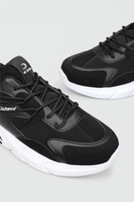 Günlük Havalı Rahat Siyah Beyaz Erkek Spor Ayakkabı 2057 Erkek Sneaker Jamper M.C JAMPER 2057 MER 22Y