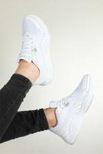 Günlük Koşu Yürüyüş Beyaz Erkek Spor Ayakkabı 382958-02 Erkek Günlük Spor Ayakkabı Puma PUMA 382958-02 RUNNER MER