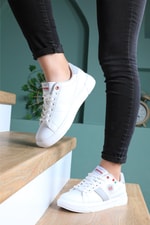Günlük Koşu Yürüyüş Beyaz Gri Unisex Spor Ayakkabı 27796 Unisex Günlük Spor Ayakkabı Jump JUMP 27796 Unisex
