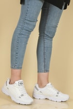 Günlük Koşu Yürüyüş Beyaz Unisex Spor Ayakkabı 211-1016 Unisex Günlük Spor Ayakkabı M.P M.P 211-1016 UNİSEX SPOR AYAK