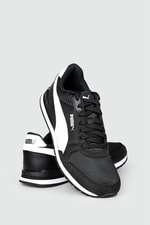 Günlük Koşu Yürüyüş Siyah Beyaz Erkek Spor Ayakkabı 384640-01 Erkek Koşu & Yürüyüş Puma PUMA 384640-01 ST RunneR