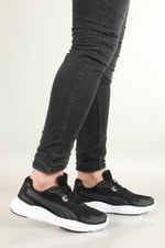 Günlük Koşu Yürüyüş Siyah Beyaz Erkek Spor Ayakkabı 382958-01 Erkek Günlük Spor Ayakkabı Puma PUMA 382958-01 RUNNER MER