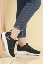 Günlük Koşu Yürüyüş Siyah Beyaz Unisex Spor Ayakkabı 192805-17 Unisex Günlük Spor Ayakkabı Puma PUMA 192805-17 Interflex Uni