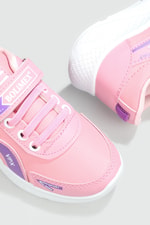 Günlük Nefes Alır Cırtlı Bağcıklı Pembe Lila Çocuk Spor Ayakkabı 3470 Çocuk Günlük Spor Ayakkabı Beınsteps Beinsteps 3470 FLT 22K
