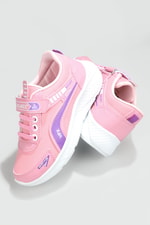 Günlük Nefes Alır Cırtlı Bağcıklı Pembe Lila Çocuk Spor Ayakkabı 3470 Çocuk Günlük Spor Ayakkabı Beınsteps Beinsteps 3470 FLT 22K