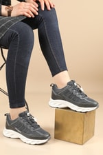 Günlük Nefes Alır Füme Byz Unisex Spor Ayakkabı 1981 Unisex Günlük Spor Ayakkabı Jamper JAMPER 1981 UNİSEX FİLELİ SPOR