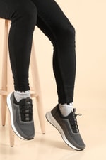 Günlük Nefes Alır Gri Erkek Spor Ayakkabı 211-1759 Erkek Günlük Spor Ayakkabı M.P MP 211-1759 MER CASUAL