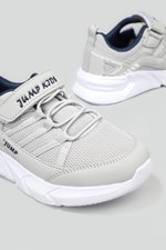 Günlük Nefes Alır Gri Laci Çocuk Spor Ayakkabı 27244 Çocuk Günlük Spor Ayakkabı Jump JUMP 27244 Çocuk SPOR