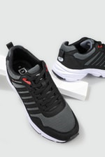 Günlük Nefes Alır Gri Siyah Erkek Spor Ayakkabı 221-6803 Erkek Günlük Spor Ayakkabı M.P M.P 221-6803 MER ALASKA SPOR
