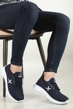 Günlük Nefes Alır Laci Beyaz Erkek Spor Ayakkabı X4 Erkek Günlük Spor Ayakkabı XSTEP XSTEP X4 MER SPOR AYAK