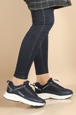 Günlük Nefes Alır Laci Beyaz Unisex Spor Ayakkabı 1981 Unisex Günlük Spor Ayakkabı Jamper JAMPER 1981 UNİSEX FİLELİ SPOR