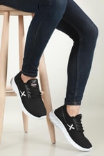 Günlük Nefes Alır Siyah Beyaz Erkek Spor Ayakkabı X4 Erkek Günlük Spor Ayakkabı XSTEP XSTEP X4 MER SPOR AYAK
