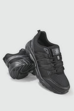 Günlük Nefes Alır Sıyah Erkek Spor Ayakkabı 221-1701 Erkek Günlük Spor Ayakkabı M.P M.P 221-1701 MER RUNNER 22Y