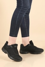 Günlük Nefes Alır Siyah Unisex Spor Ayakkabı 211-6803 Unisex Günlük Spor Ayakkabı M.P MP 211-6803 UNİSEX SPOR