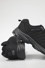 Günlük Nefes Alır Siyah Unisex Spor Ayakkabı 221-6803 Unisex Günlük Spor Ayakkabı M.P M.P 221-6803 Unisex