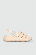 Günlük Rahat Bej Kadın Sandalet 0116 Kadın Düz Sandalet Beınsteps SONİMİX 0116 ZEN SANDALET