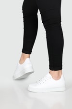 Günlük Rahat Beyaz Beyaz Kadın Spor Ayakkabı LİVENS Kadın Sneaker Beınsteps Beinsteps Livens Kadın Sneaker