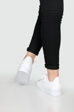 Günlük Rahat Beyaz Beyaz Kadın Spor Ayakkabı SMİTH Kadın Sneaker Beınsteps Beinsteps Smith Kadın Sneaker