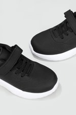 Günlük Rahat Cırtlı Bağcıklı Siyah Çocuk Spor Ayakkabı ZİLA Çocuk Sneaker Cool COOL ZİLA Çocuk Spor Ayakkabı