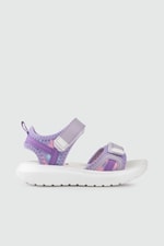 Günlük Rahat Cırtlı Lila Çocuk Sandalet Şirin Bebe 01 Filet Çocuk Sandalet Şirin Bebe Şirin Bebe 01 Filet 26Y