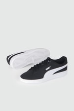 Günlük Rahat Koşu Yürüyüş Siyah Beyaz Erkek Spor Ayakkabı 392336-01 Erkek Koşu / yürüyüş Puma PUMA 392336-01 SMASH Erkek