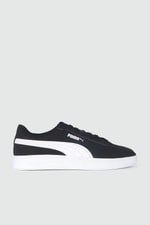 Günlük Rahat Koşu Yürüyüş Siyah Beyaz Erkek Spor Ayakkabı 392336-01 Erkek Koşu / yürüyüş Puma PUMA 392336-01 SMASH Erkek