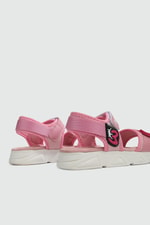 Günlük Rahat Pembe Çocuk Sandalet 6135 Çocuk Sandalet Poliva POLİVA 6135 FLT 24Y