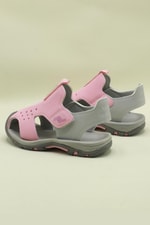 Günlük Rahat Pembe Gri Çocuk Sandalet 26107 Çocuk Sandalet Jump JUMP 26107 Çocuk Spor