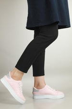Günlük Rahat Pudra Gümüş Taş Kadın Spor Ayakkabı SMİTH Kadın Sneaker Beınsteps Beinsteps Smith Kadın Sneaker