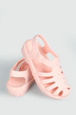 Günlük Rahat Pudra Kadın Sandalet 0124 Kadın Düz Sandalet Beınsteps SONİMİX 0124 ZEN SANDALET