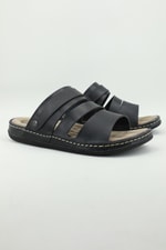 Günlük Rahat Siyah Erkek Sandalet 955-5 Erkek Sandalet Apella APELLA 955-5 MER SAND
