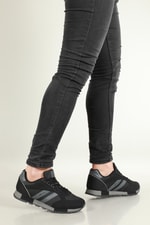 Günlük Rahat Siyah Erkek Spor Ayakkabı 212-2032 Erkek Günlük Spor Ayakkabı M.P M.P 212-2032 MER JOGGING SPOR