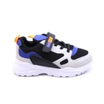 Günlük Rahat Siyah Saks Oranj Çocuk Spor Ayakkabı 20-S06 Çocuk Sneaker Cool 570017350