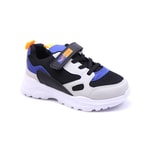 Günlük Rahat Siyah Saks Oranj Çocuk Spor Ayakkabı 20-S06 Çocuk Sneaker Cool 570017350