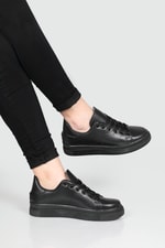 Günlük Rahat Siyah Siyah Kadın Spor Ayakkabı SMİTH Kadın Sneaker Beınsteps Beinsteps Smith Kadın Sneaker