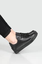 Günlük Rahat Siyah Siyah Kadın Spor Ayakkabı SMİTH Kadın Sneaker Beınsteps Beinsteps Smith Kadın Sneaker