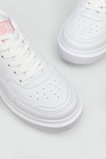 Günlük Rahat Sneaker Beyaz Pudra Kadın Spor Ayakkabı 145 Kadın Günlük Spor Ayakkabı Dark Step DARKSTEP 145 ZEN Spor